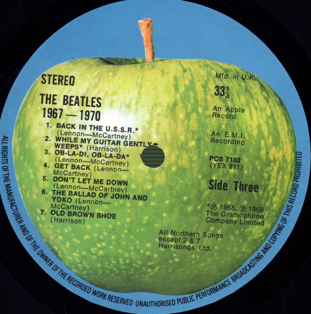 Beatles - 1967-1970 - Double Lp
