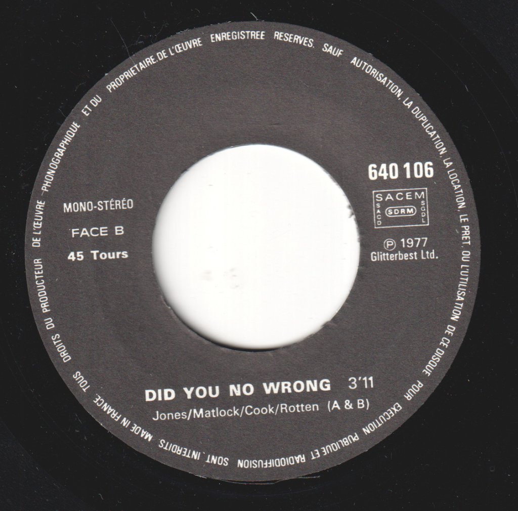 Sex Pistols - God Save The Queen - 7 Inch