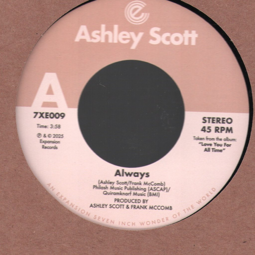 Ashley Scott - Always - 7 Inch