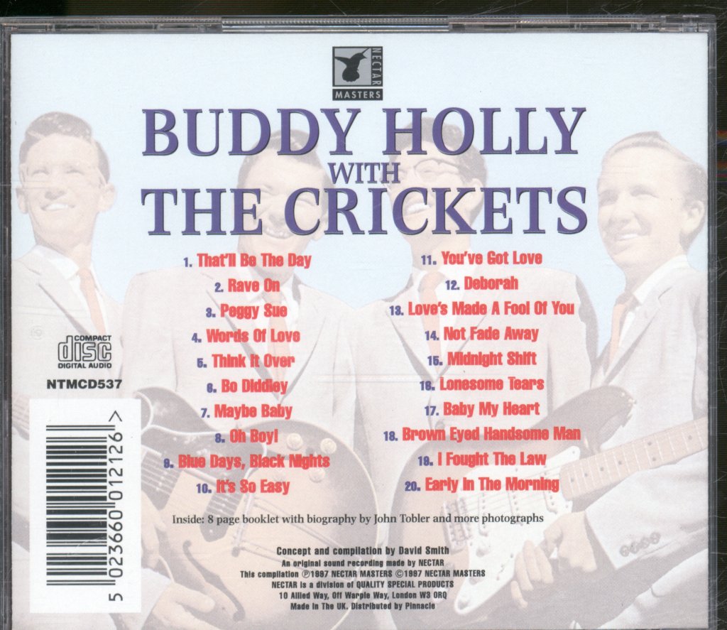 Buddy Holly And The Crickets - Buddy Holly With The Crickets - Cd