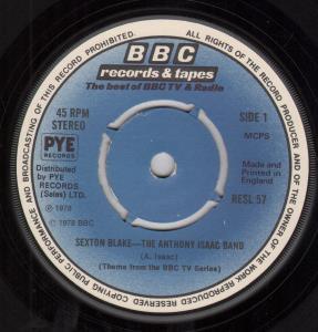 Anthony Isaac Band - Sexton Blake - 7 Inch