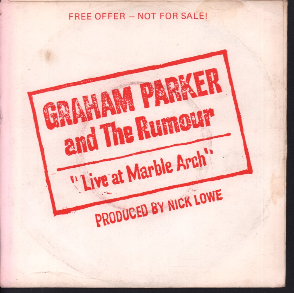 Graham Parker And The Rumour - Silly Thing - 7 Inch