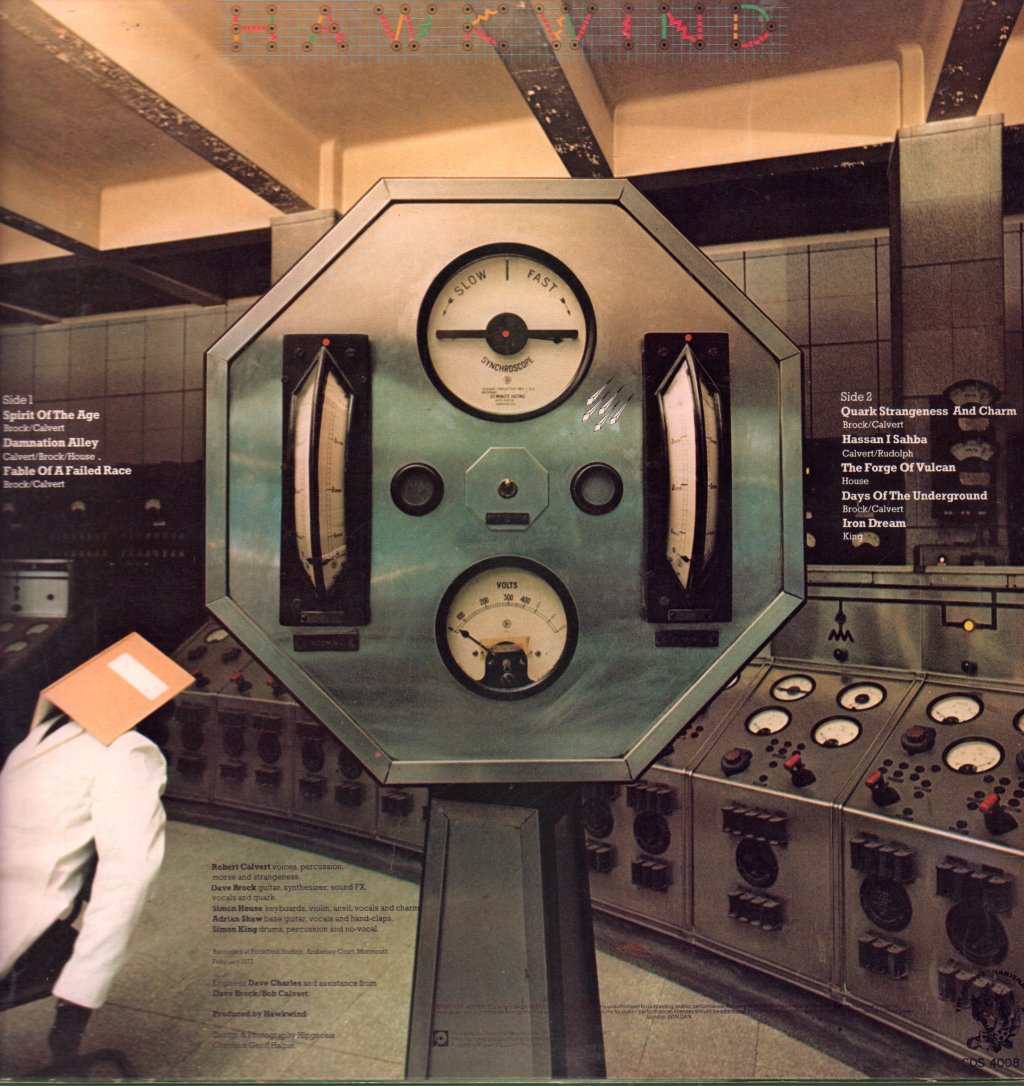 Hawkwind - Quark Strangeness And Charm - Lp