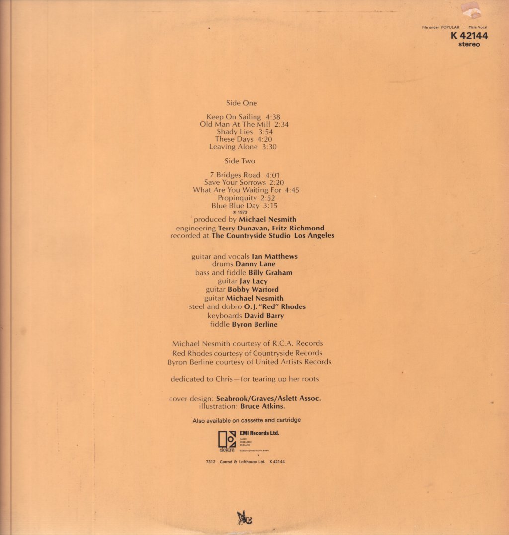 Iain Matthews - Valley Hi - Lp