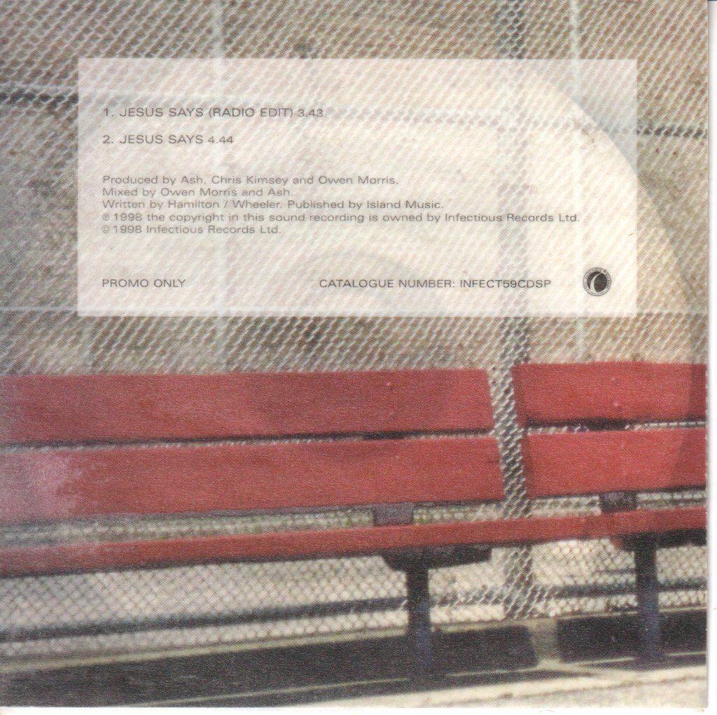 Ash (Irish Group) - Jesus Says - Cd