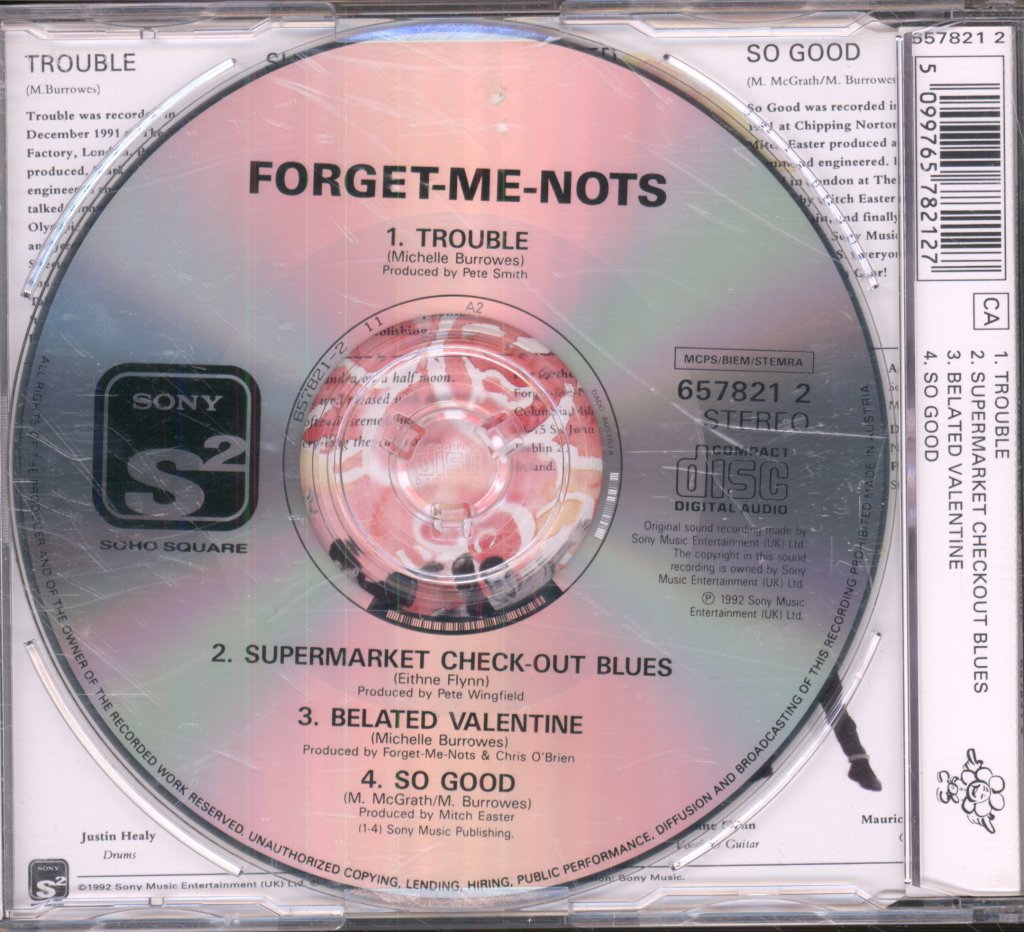 Forget Me Nots - Trouble - Cd