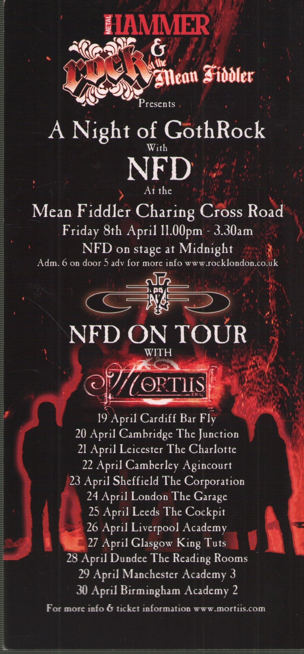 Nfd - Live And Unreleased - Card