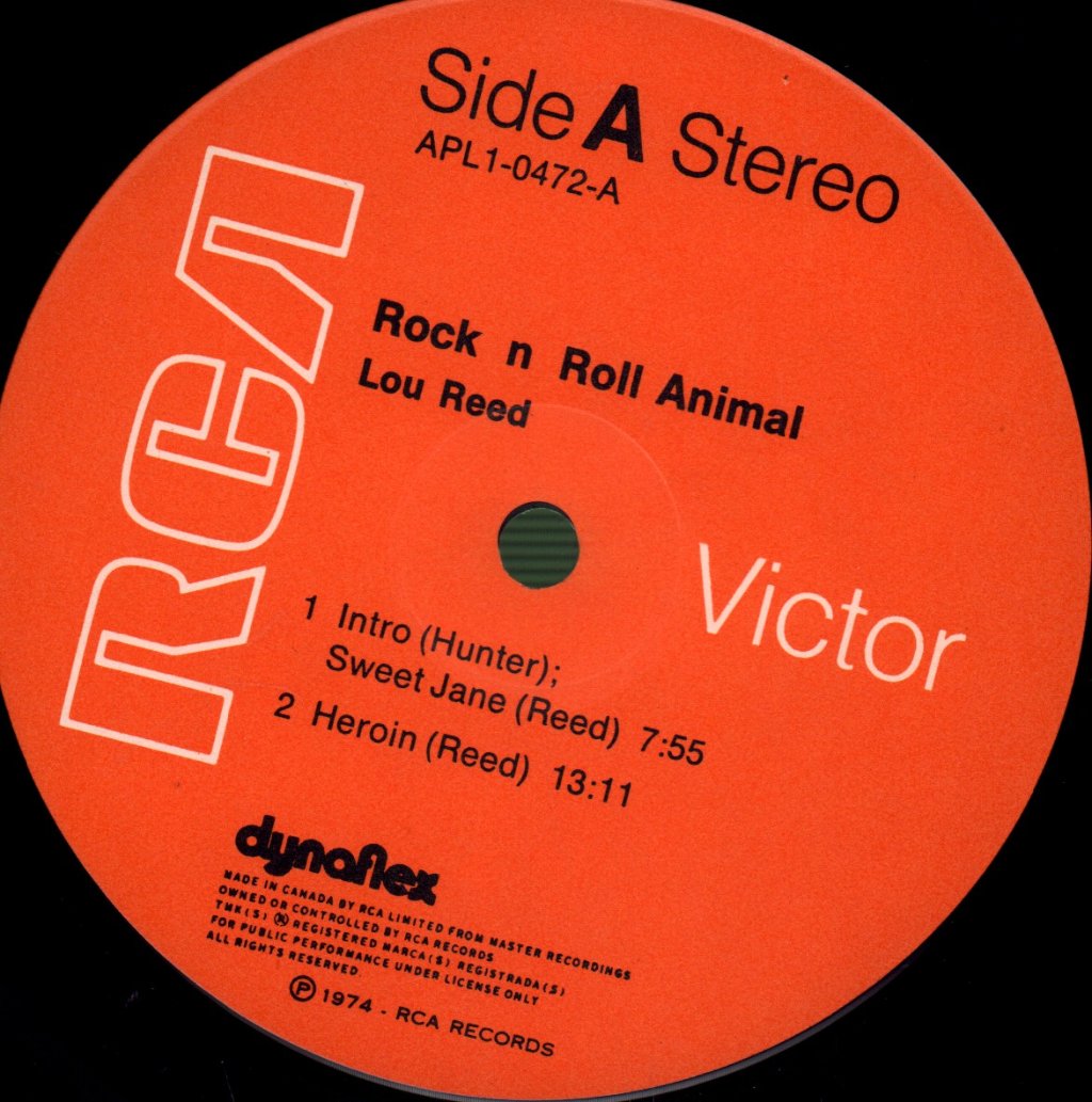 Lou Reed - Rock N Roll Animal - Lp
