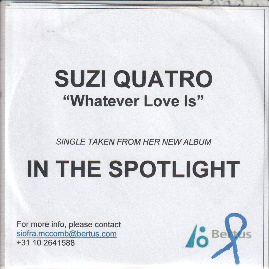 Suzi Quatro - Whatever Love Is - Cdr