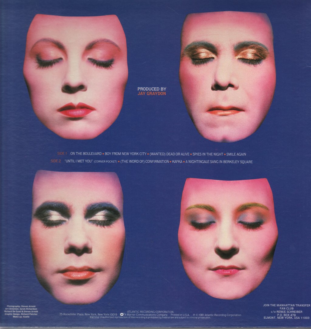 Manhattan Transfer - Mecca For Moderns - Lp