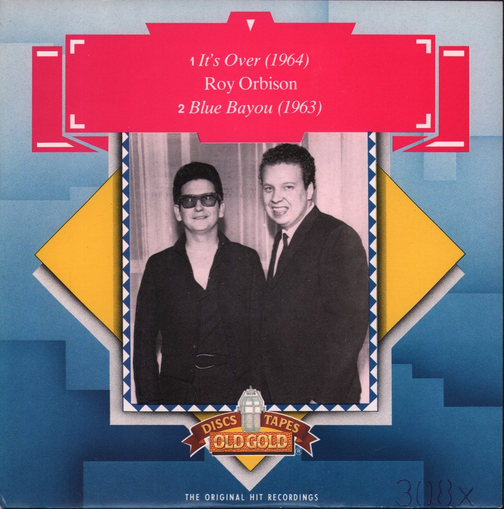 Roy Orbison - It's Over - 7 Inch