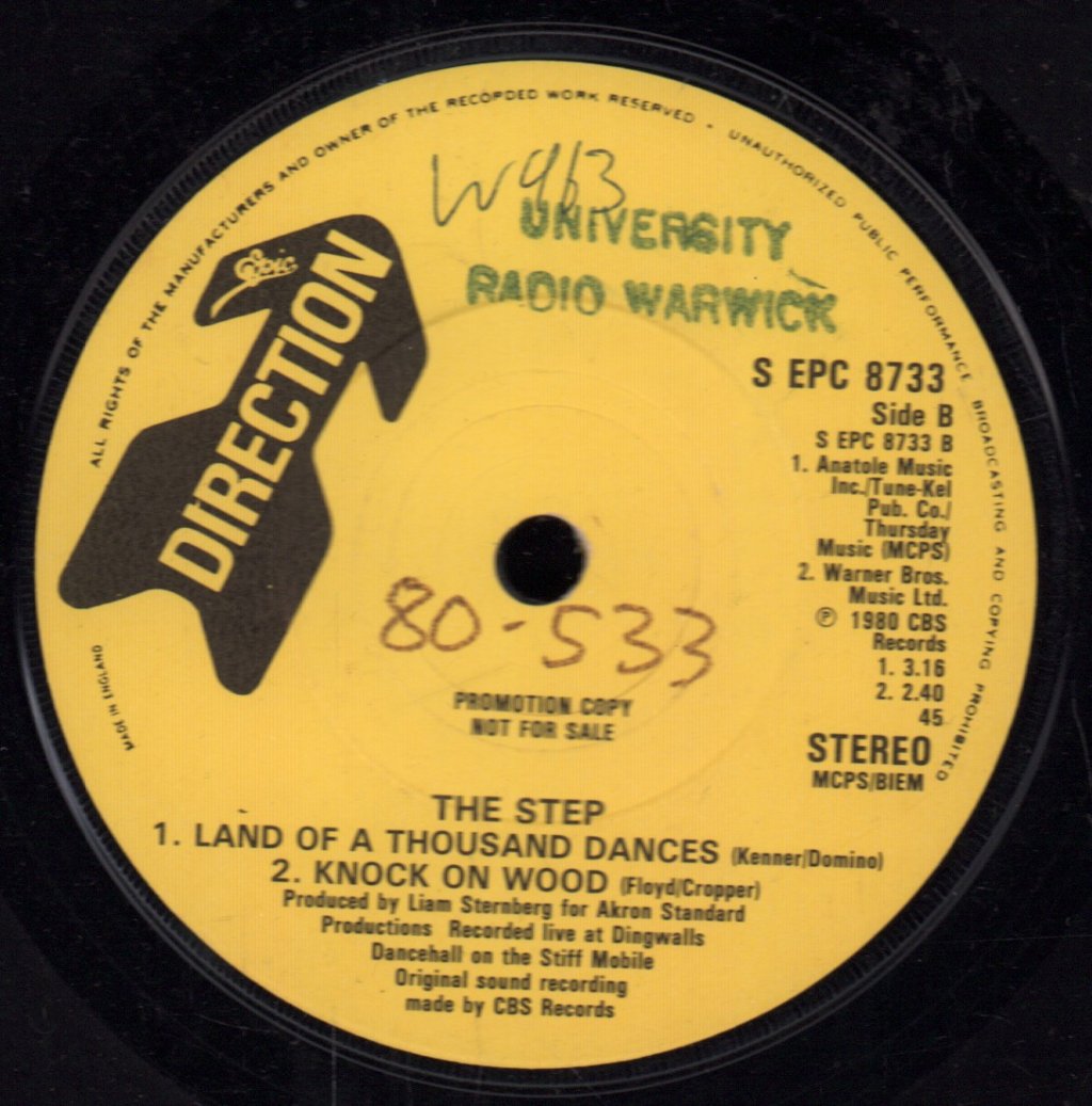 Step - Love Letter - 7 Inch