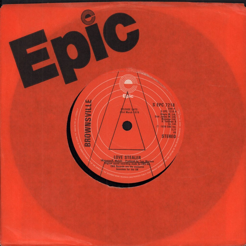 Brownsville - Love Stealer - 7 Inch