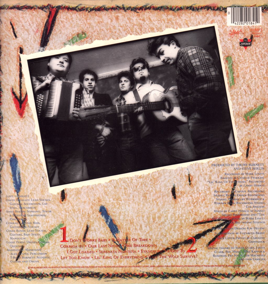 Los Lobos - How Will The Wolf Survive? - Lp