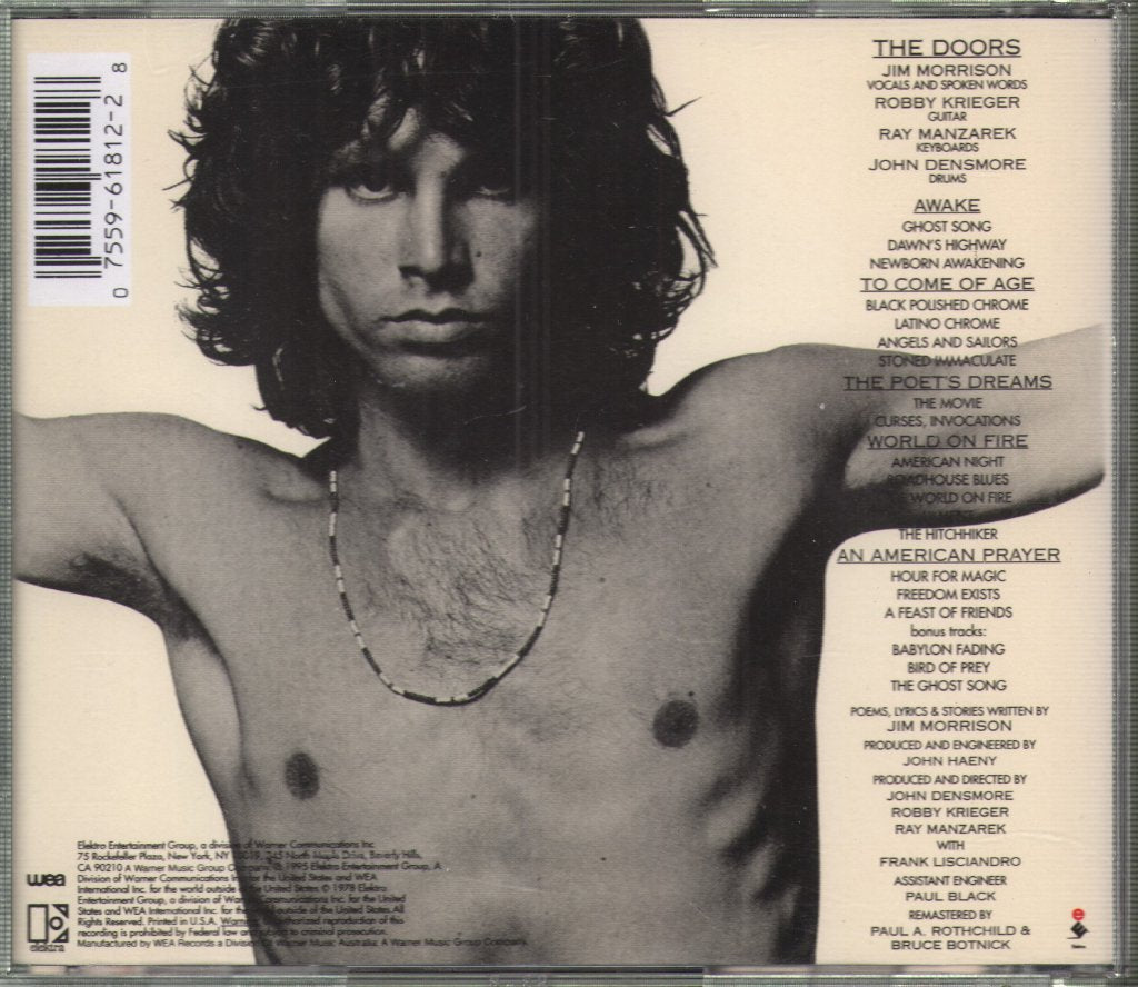 Doors - An American Prayer - Cd