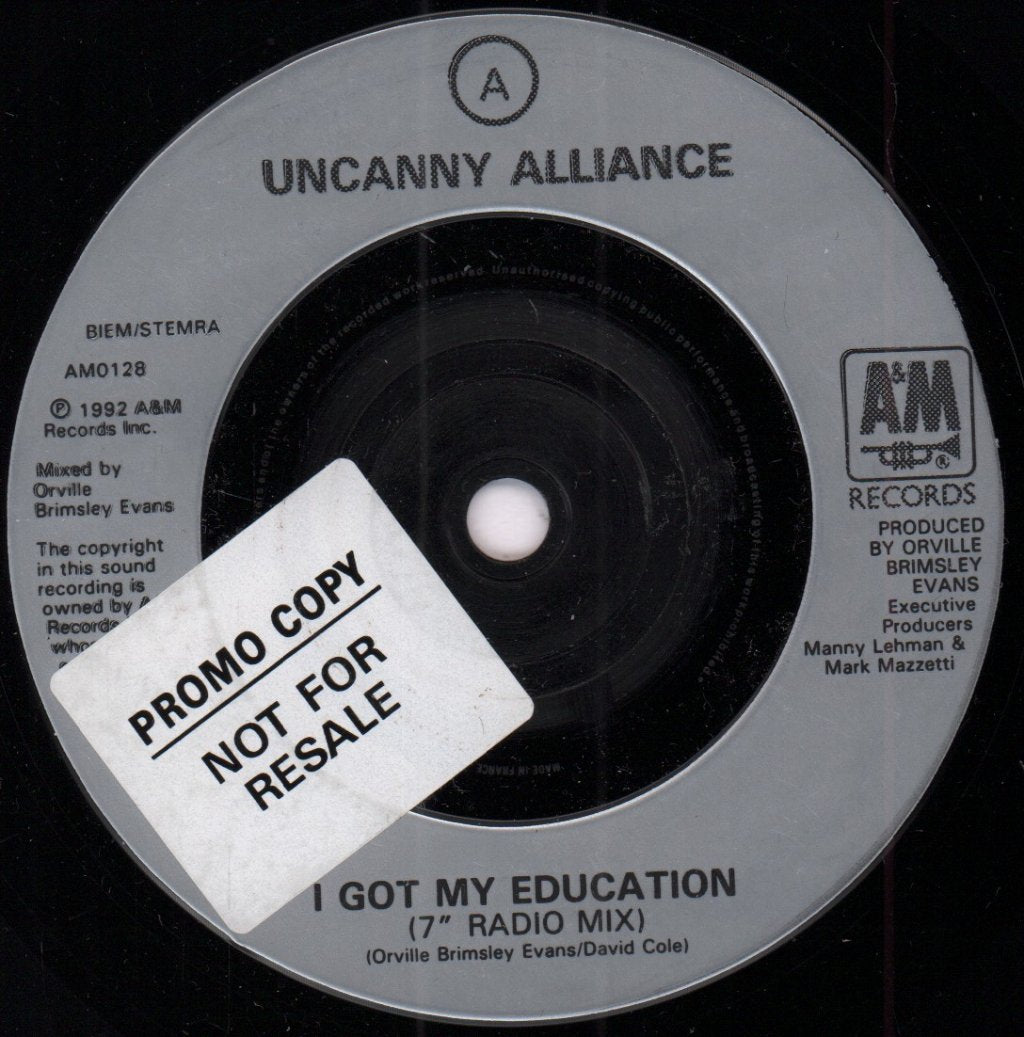 Uncanny Alliance - I Got My Education - 7 Inch