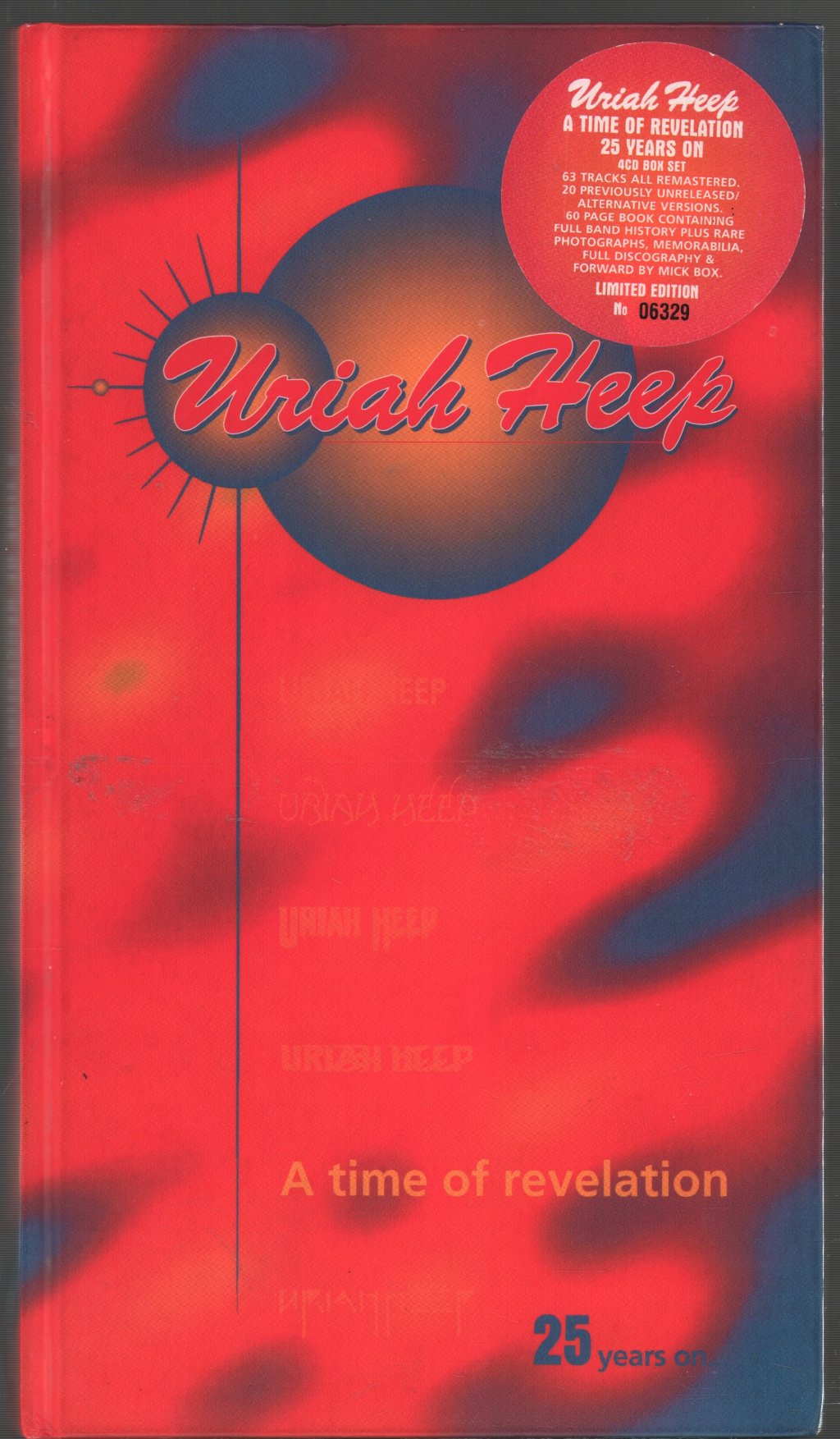 Uriah Heep - A Time Of Revelation - 25 Years On - Cd Set