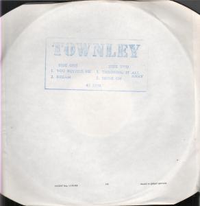 Townley (john townley) - You Bother Me - 12 Inch