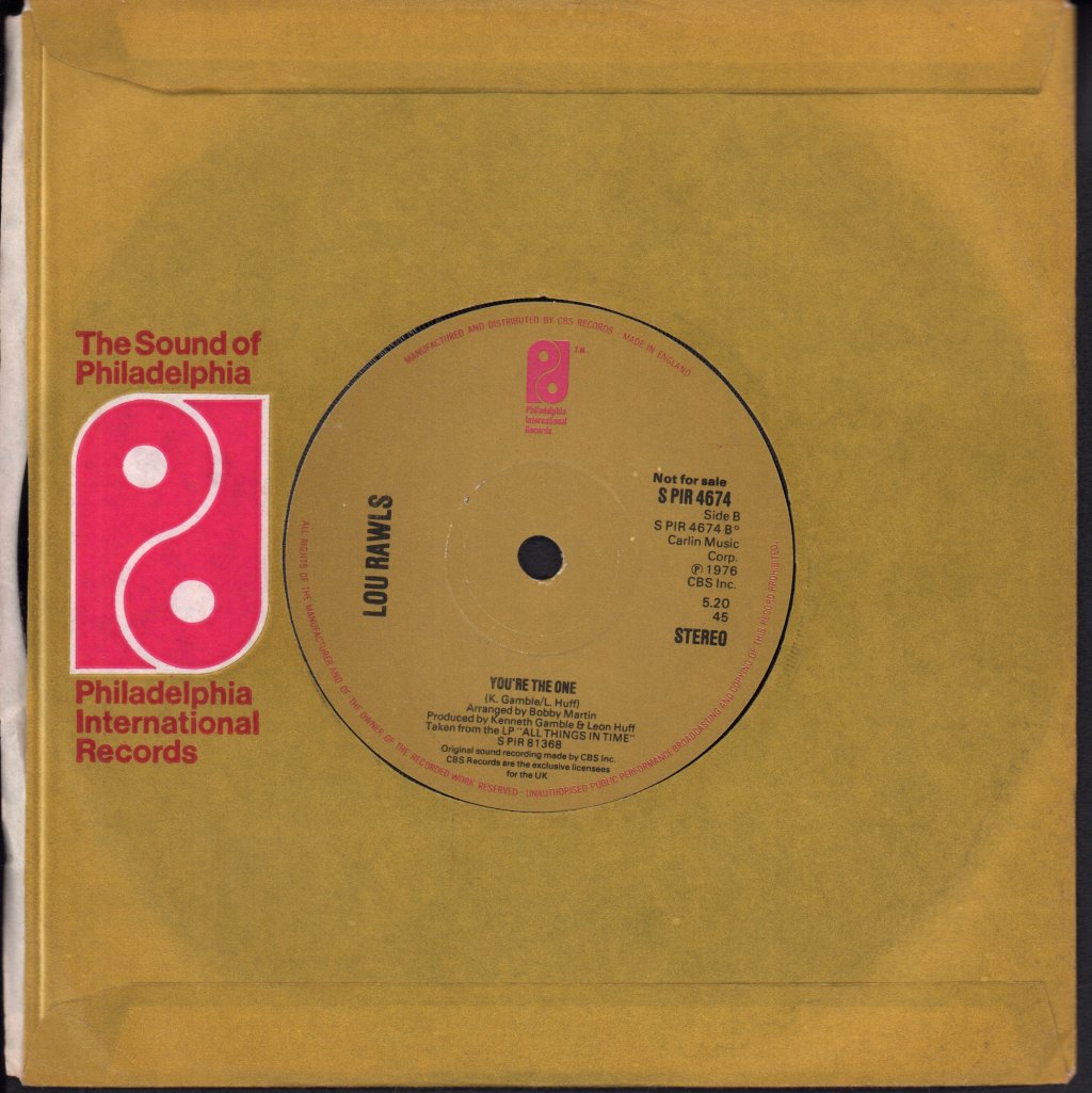 Lou Rawls - From Now On - 7 Inch