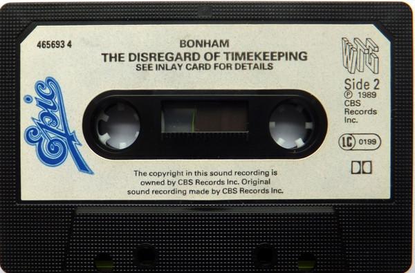 Bonham - Disregard Of Timekeeping - Cassette