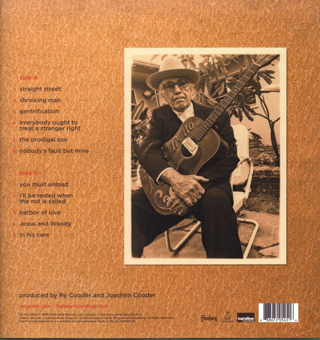 Ry Cooder - Prodigal Son - Lp