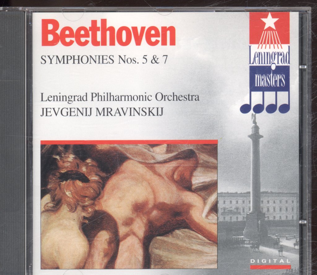 Leningrad Philharmonic Orchestra, Jevgenij Mravinski - Beethoven Symphonies Nos 5 & 7 - Cd