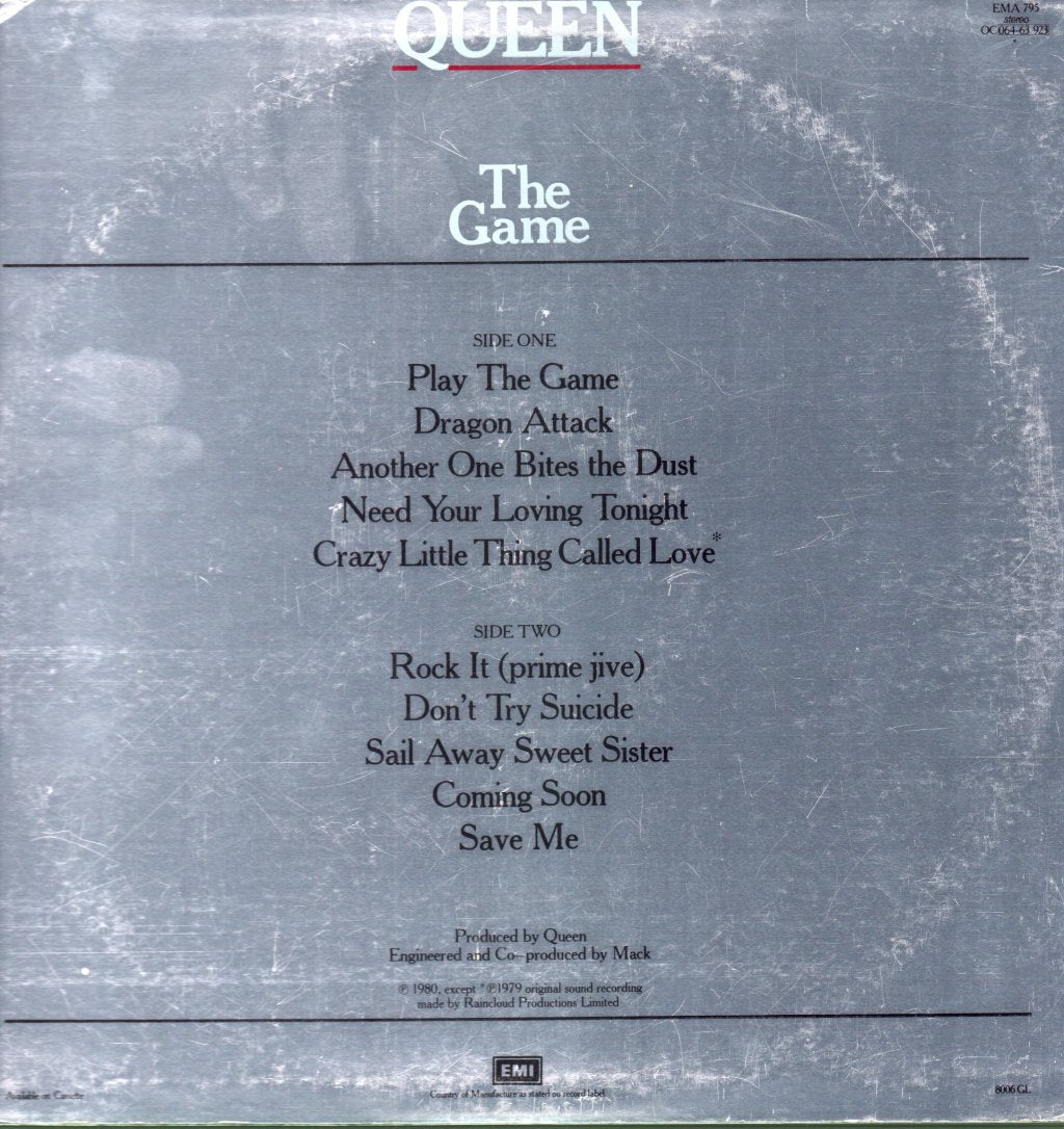 Queen - Game - Lp