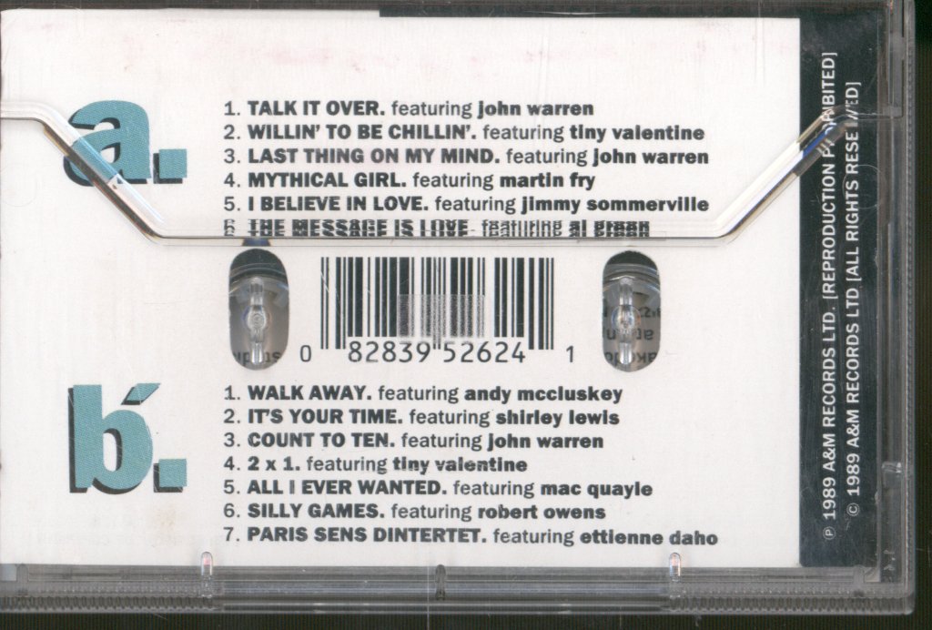 Arthur Baker And The Backbeat Disciples - Merge - Cassette