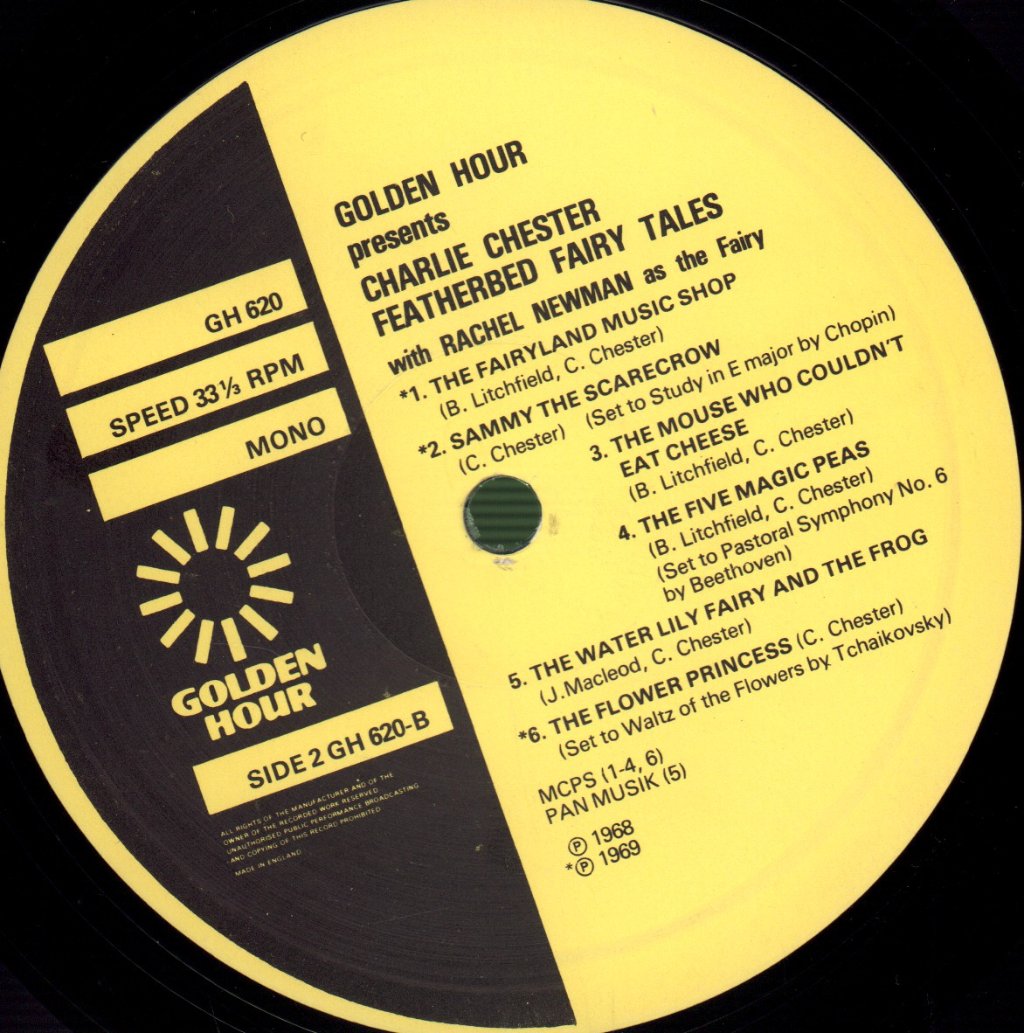 Charlie Chester - Featherbed Fairy Tales - Lp