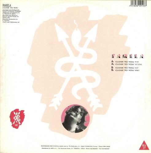 pamela - Close To You - 12 Inch