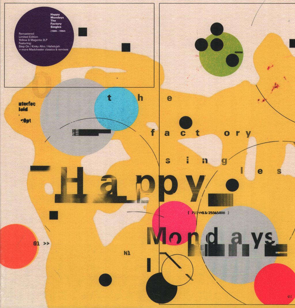Happy Mondays - Factory Singles (1985-1992) - Double Lp