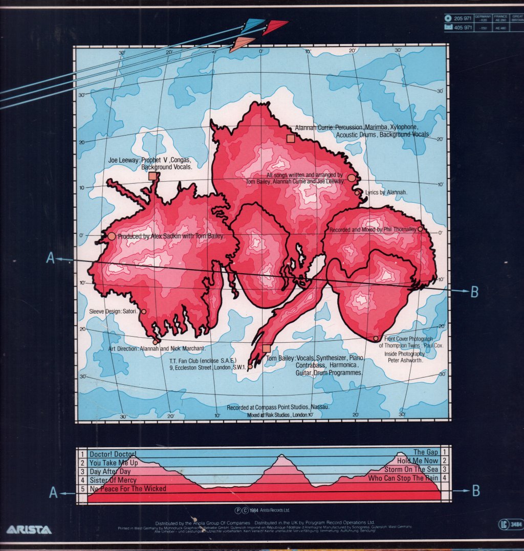 Thompson Twins - Into The Gap - Lp
