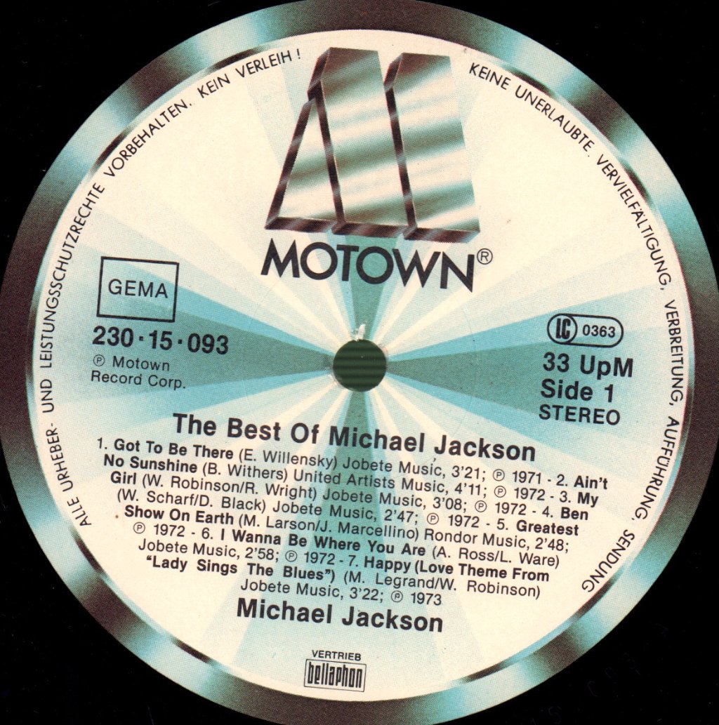 Michael Jackson - Best Of Michael Jackson - Lp