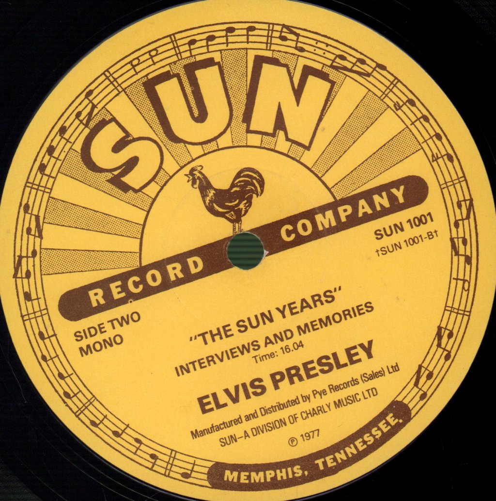 Elvis Presley - Interviews And Memories Of: The Sun Years - Lp