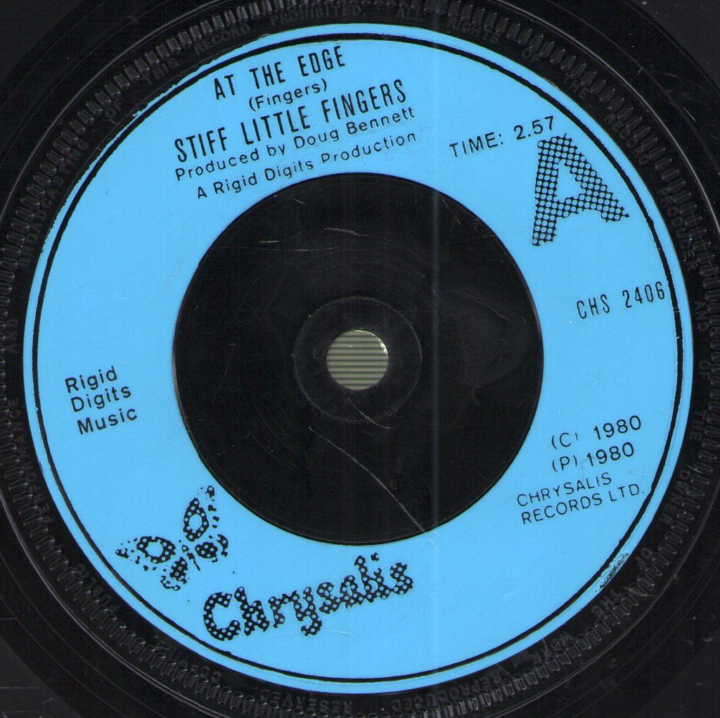 Stiff Little Fingers - At The Edge - 7 Inch