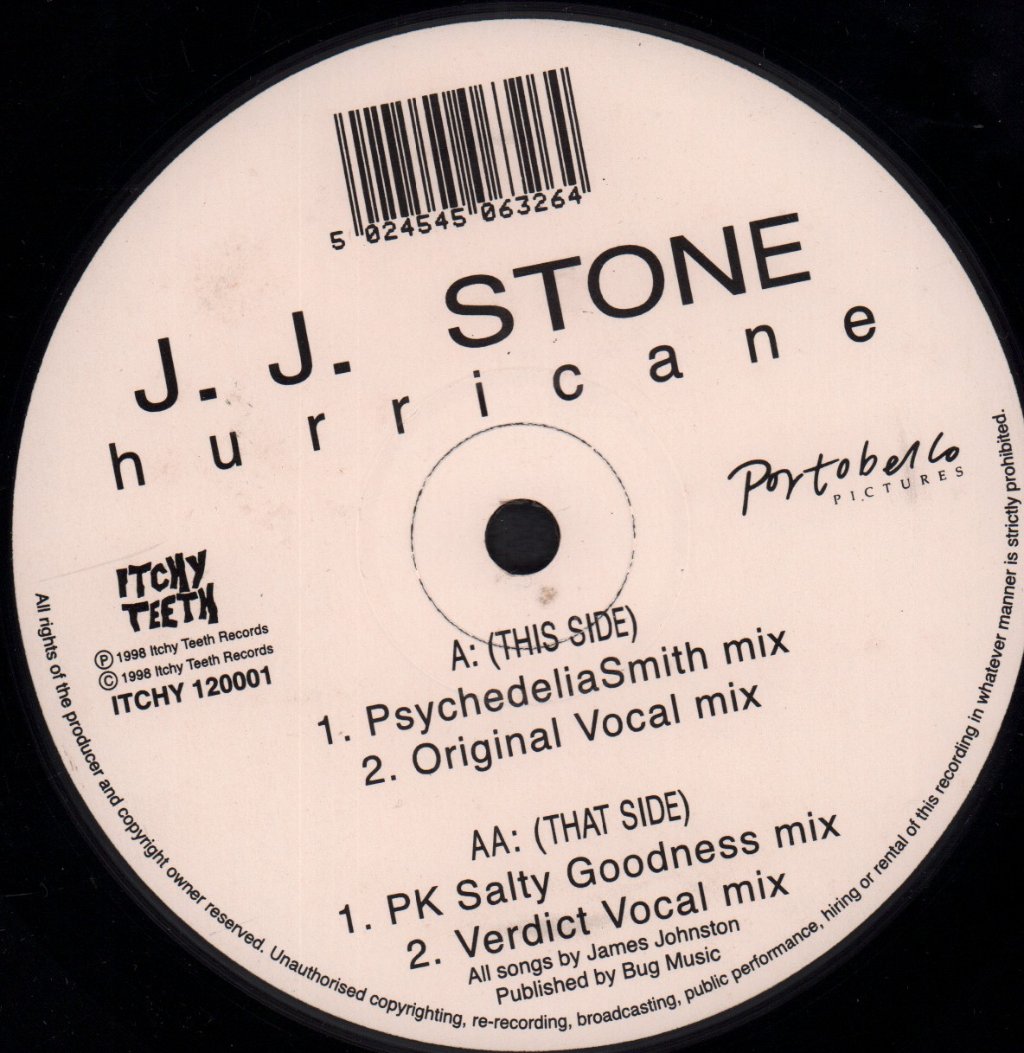 J.j. Stone - Hurricane - 12 Inch
