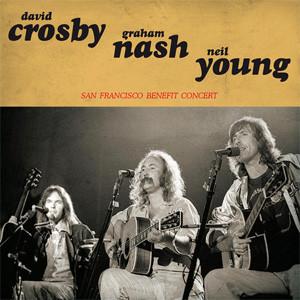 david crosby graham nash neil young - San Francisco Benefit Concert - Lp