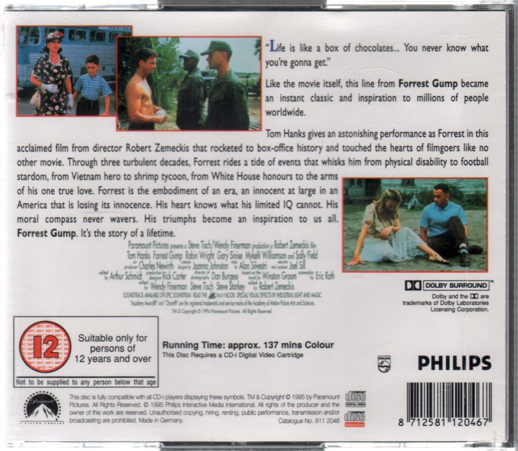 Forrest Gump - Forrest Gump - Cd Video