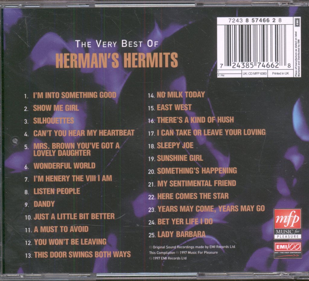 Herman's Hermits - Very Best Of - Cd