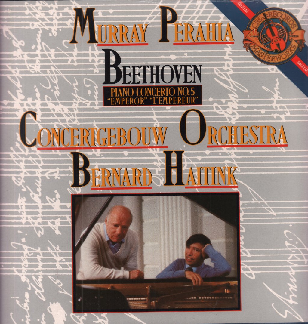 Murray Perahia/Concertgebouw Orchestra/Bernard Haitink - Beethoven Piano Concerto No.5 Emperor - Lp