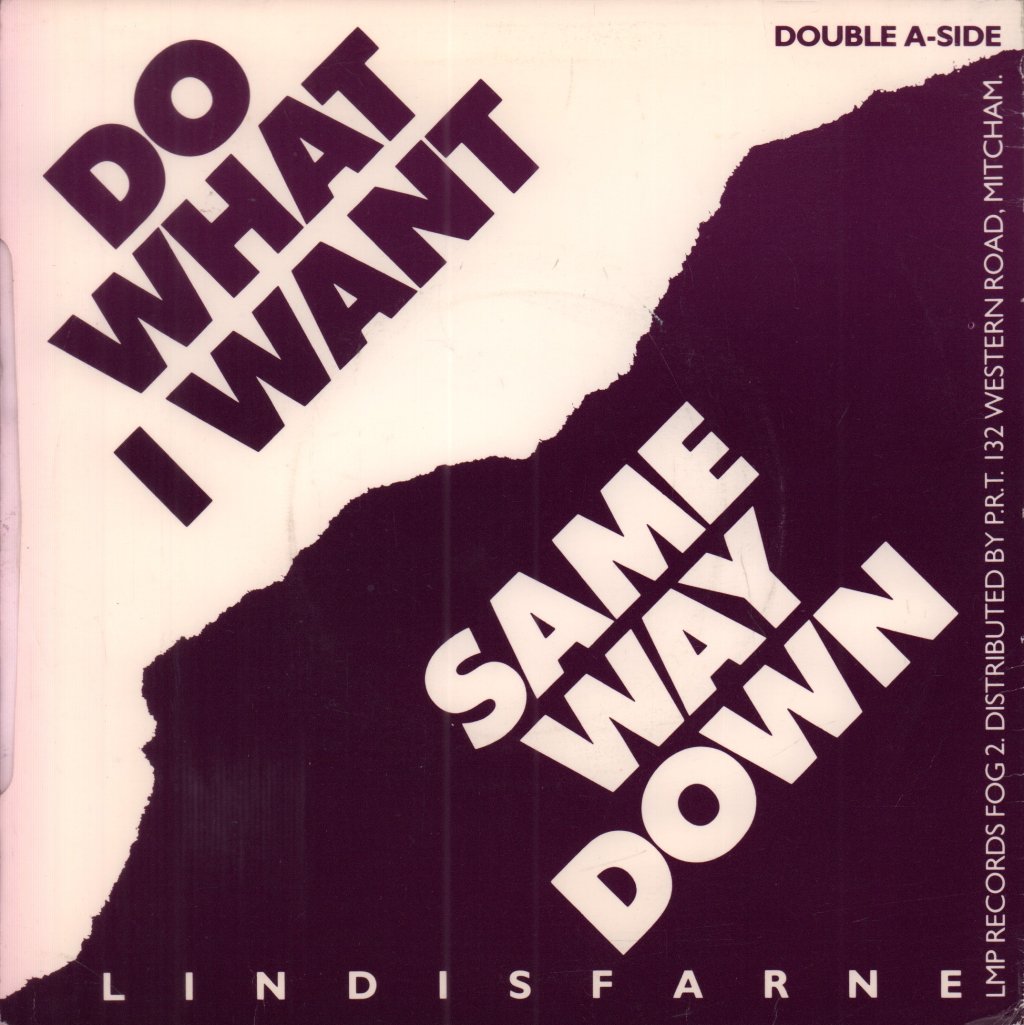 Lindisfarne - Same Way Down - 7 Inch