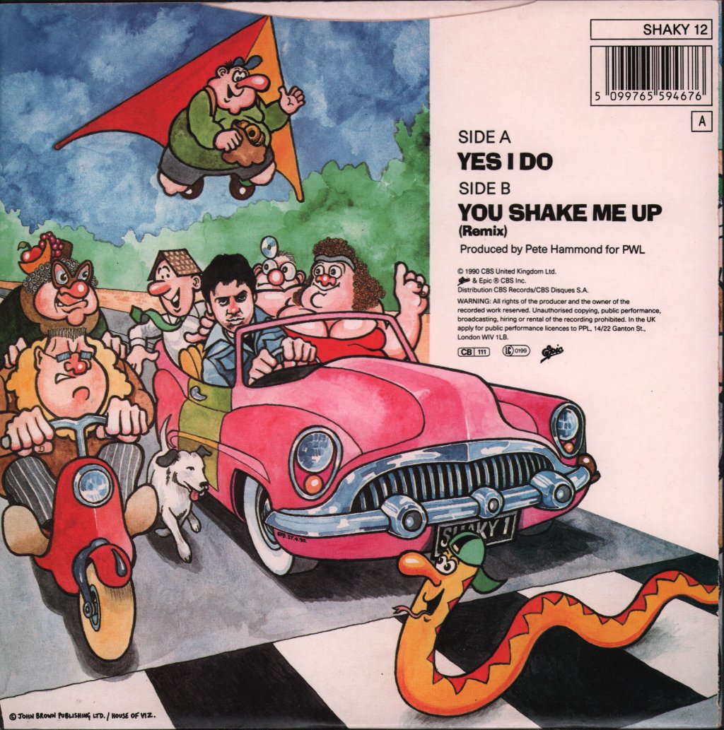 Shakin Stevens - Yes I Do - 7 Inch