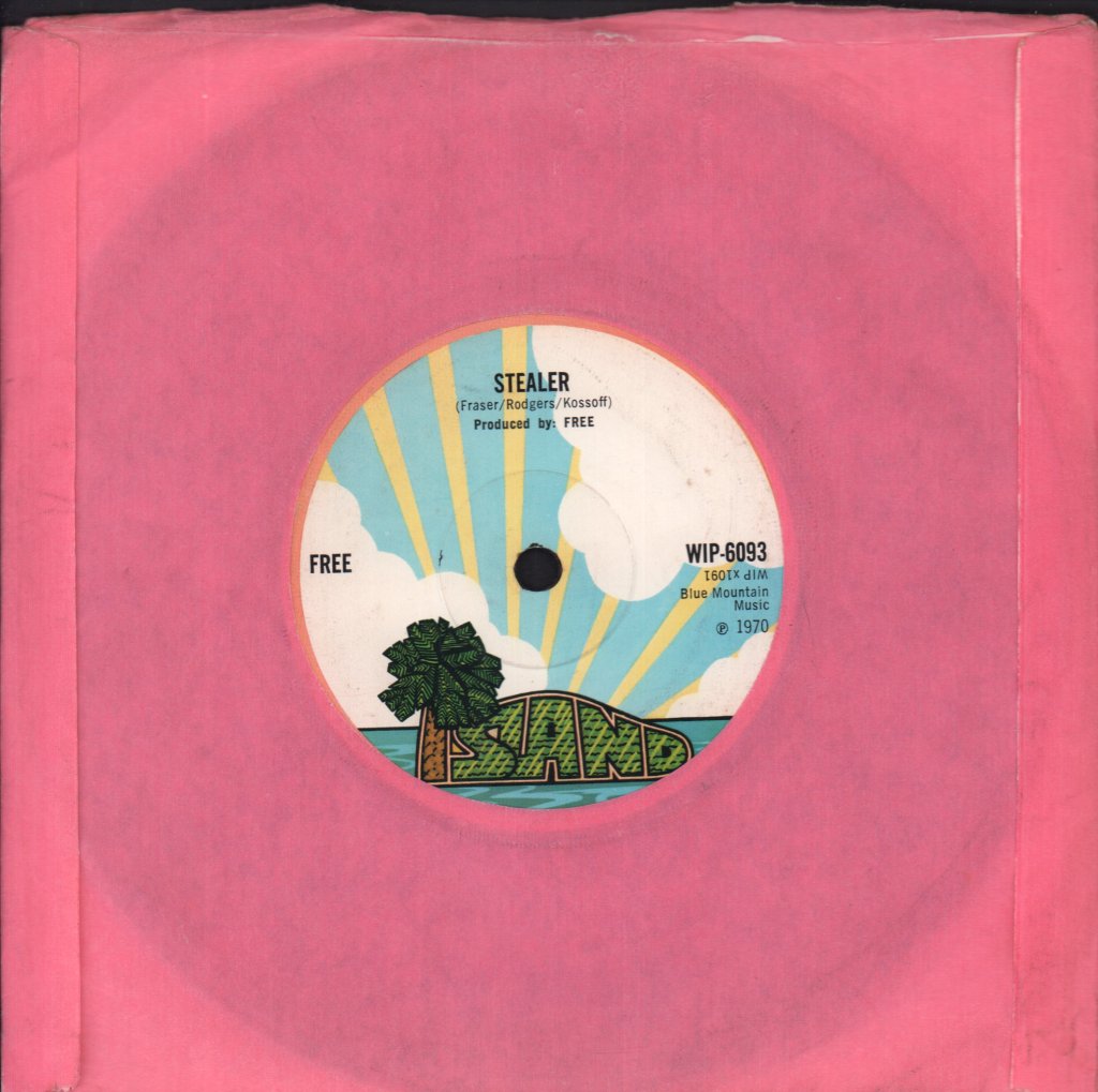 Free (Blues/Rock Group) - Stealer - 7 Inch