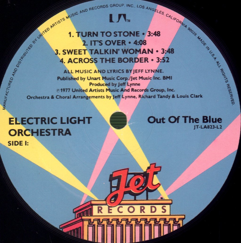 Electric Light Orchestra - Out Of The Blue - Double Lp