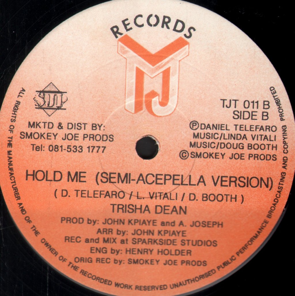 Trisha Dean - Hold Me - 12 Inch
