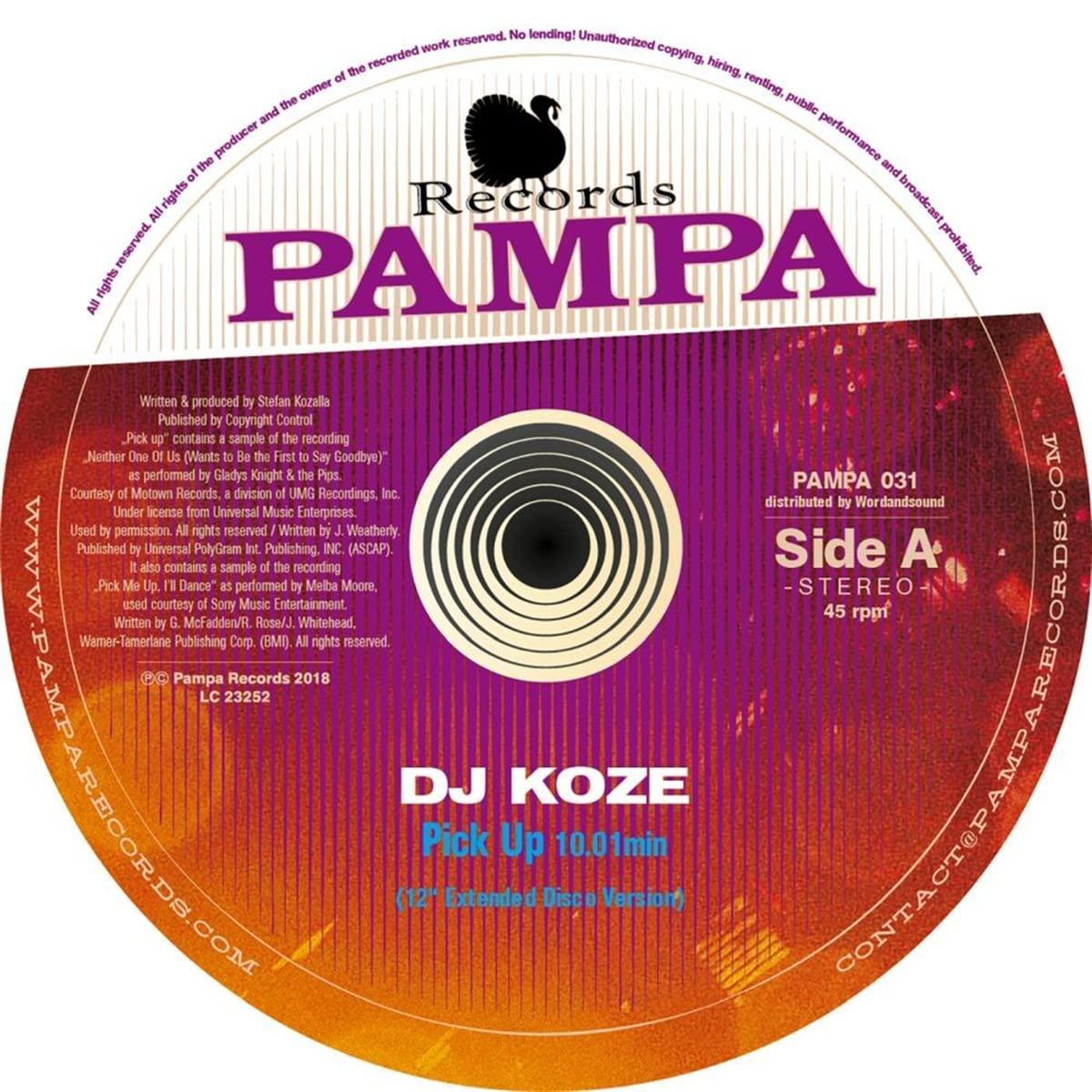 Dj Koze - Pick Up - 12 Inch