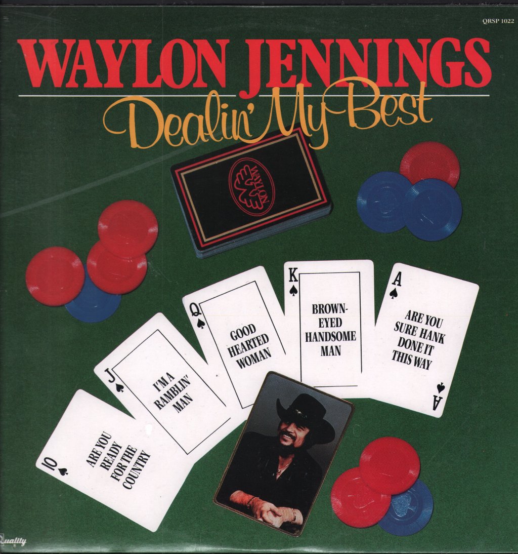 Waylon Jennings - Dealin' My Best - Lp