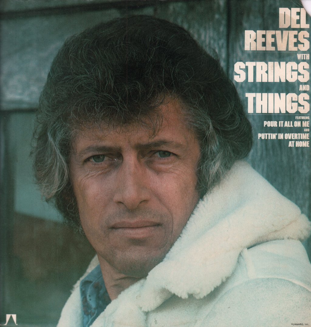 Del Reeves - With Strings And Things - Lp