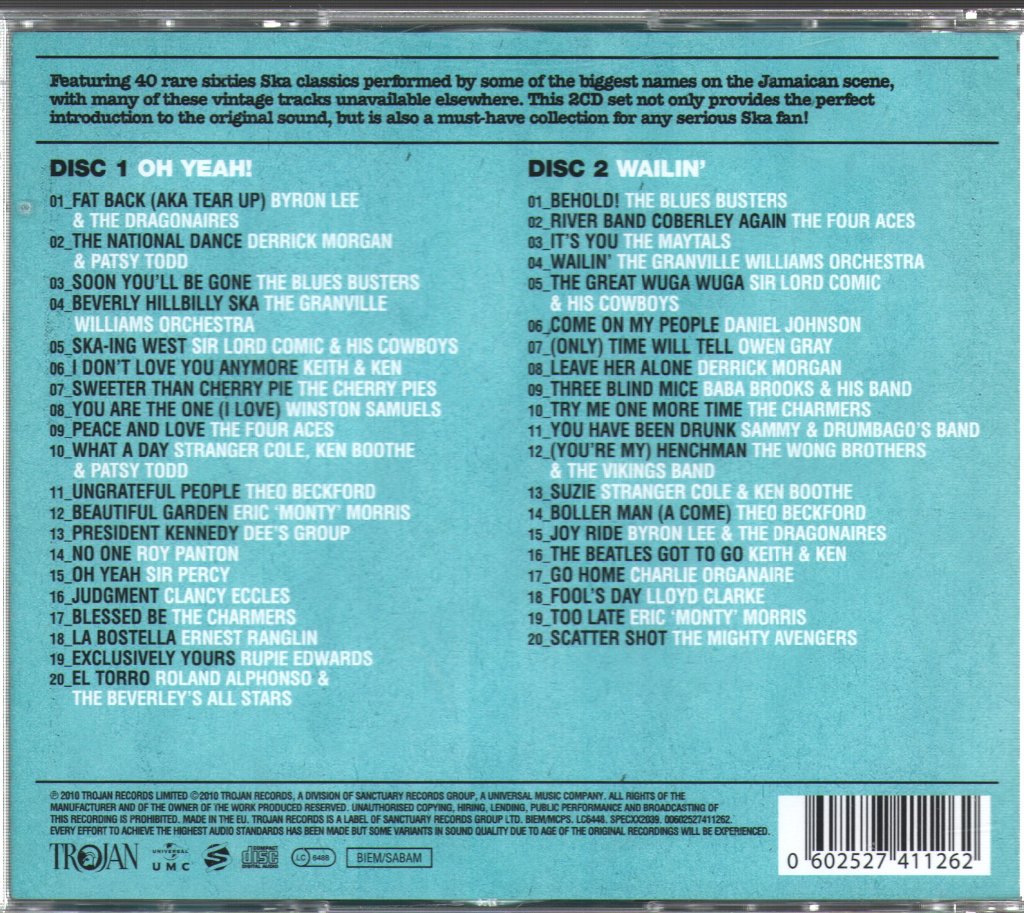 Various Artists - Ska-Ing West! - Double Cd