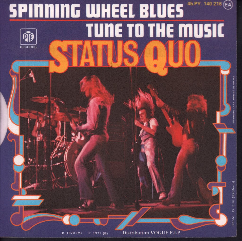 Status Quo - Spinning Wheel Blues - 7 Inch